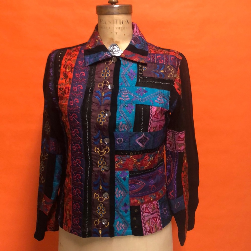 Chico's Long Sleeve Button Down Blouse
